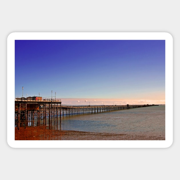 Southend on Sea Pier Essex England Sticker by AndyEvansPhotos